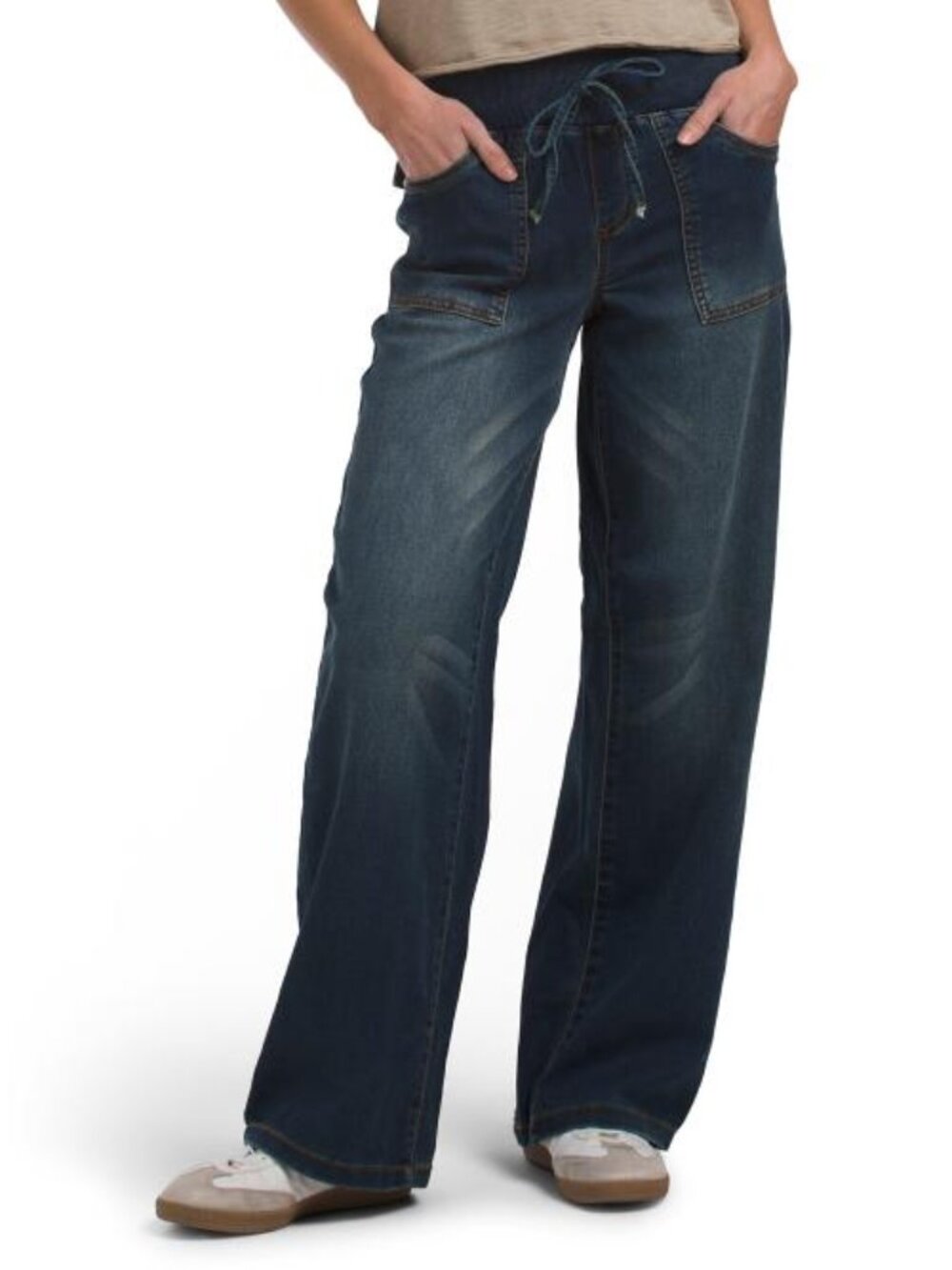 BOOM BOOM Knit Denim Track Pants